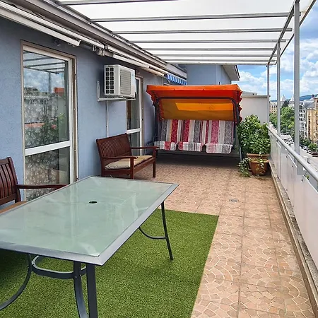 Apartmán Calm Premium Apartment, Terrace & Garage Budapešť