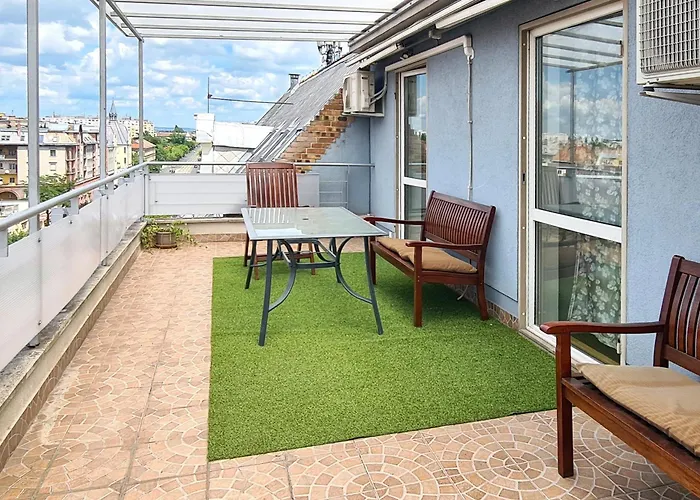 דירה Calm Premium Apartment, Terrace & Garage *